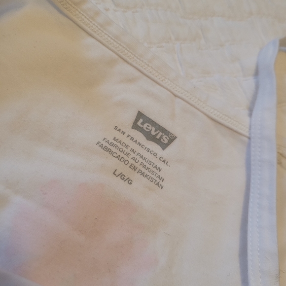 Levi's Cropped Tanks set of two in Green and White L - Picture 5 of 5